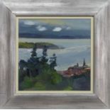 A GLIMPSE OF LARGS, AN OIL BY ALMA WOLFSON