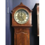 A 19TH CENTURY MAHOGANY LONGCASE CLOCK