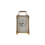 A MID-20TH CENTURY CARRIAGE CLOCK,