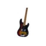 A FENDER PRECISION BASS GUITAR