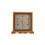 AN ART DECO MANTEL CLOCK BY ELLIOTT