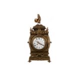 A LARGE 19TH CENTURY FRENCH EIGHT DAY MANTEL CLOCK