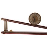 AN INCLINED PLANE CLOCK BY DENT OF LONDON