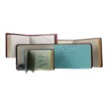 A LOT OF FOUR 20TH CENTURY AUTOGRAPH ALBUMS