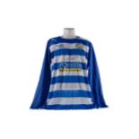 A SIGNED GREENOCK MORTON FOOTBALL CLUB JERSEY