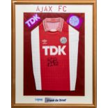 AN AJAX F.C. JERSEY SIGNED BY FRANK DE BOER