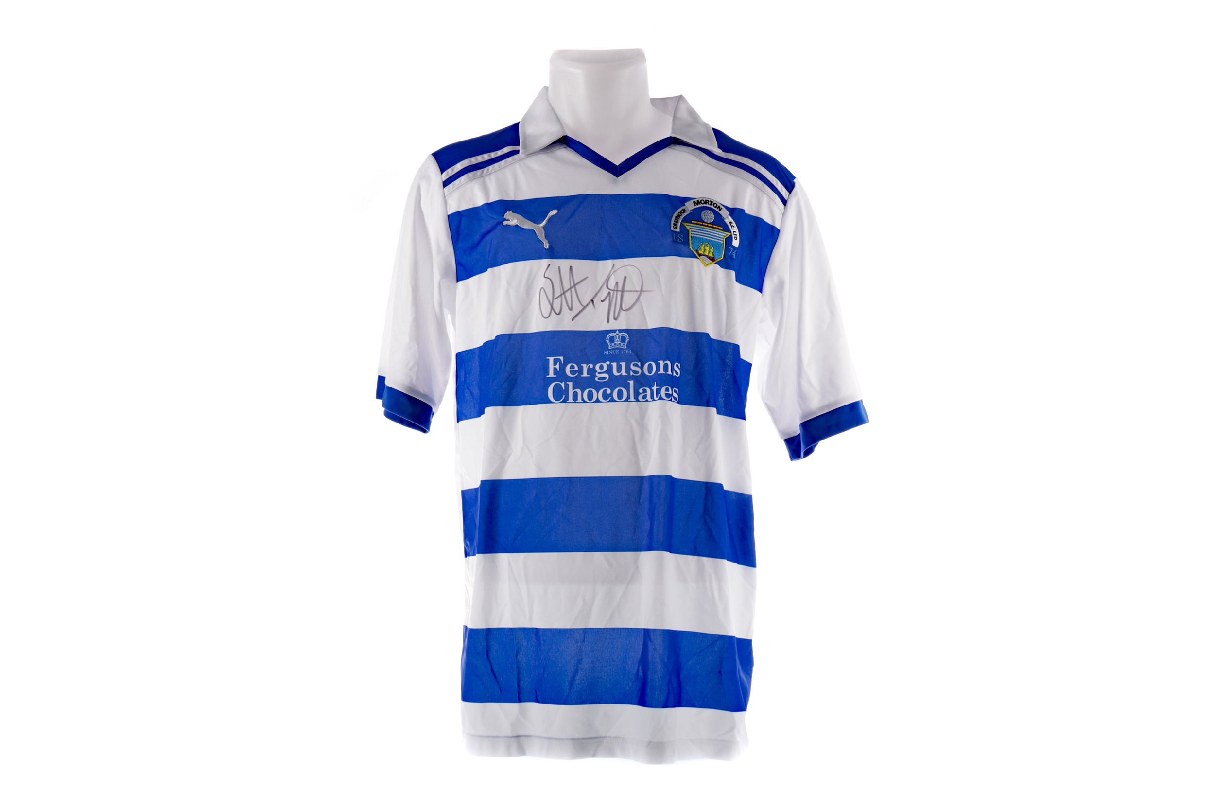 A LOT OF SIX GREENOCK MORTON FOOTBALL CLUB JERSEYS - Image 3 of 3