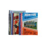 A COLLECTION OF GREENOCK MORTON FOOTBALL CLUB AND OTHER FOOTBALL PROGRAMMES