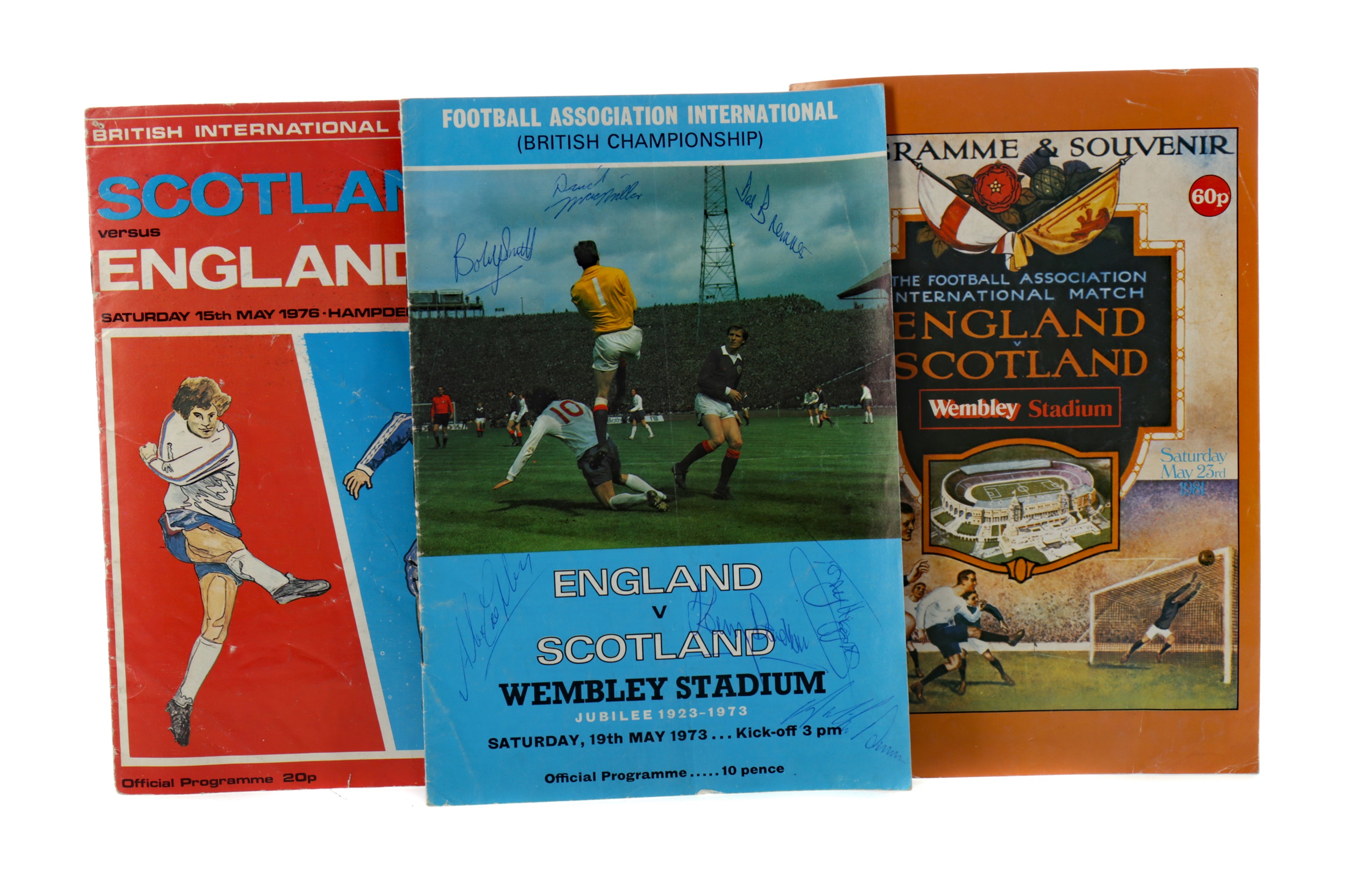 A COLLECTION OF SCOTLAND INTERNATIONAL AND OTHER FOOTBALL PROGRAMMES