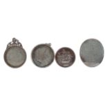 A LOT OF FOUR VICTORIAN HORSE PRIZE MEDALS