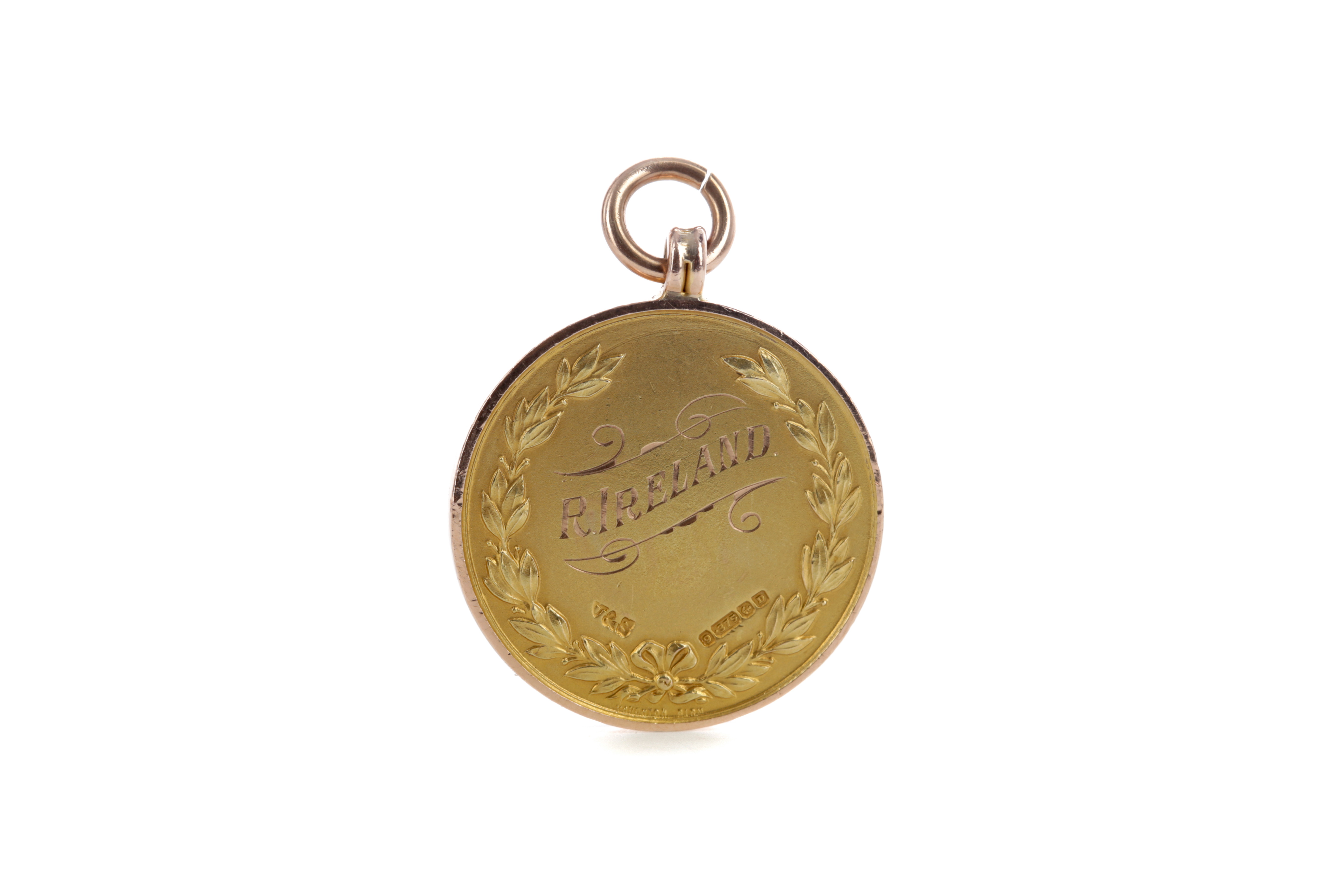 ROBERT IRELAND OF RANGERS F.C. - SCOTTISH FOOTBALL LEAGUE CHAMPIONSHIP GOLD MEDAL 1928/29 - Image 2 of 2