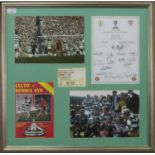 CELTIC F.C. INTEREST - SCOTTISH CUP WINNERS 1987/88 COMMEMORATIVE DISPLAY