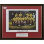 PARTICK THISTLE F.C. INTEREST - SCOTTISH LEAGUE CUP WINNERS 1971/72 COMMEMORATIVE DISPLAY