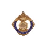 AMENDMENT: PASSAIC FACTORY SOCCER LEAGUE CHAMPIONS GOLD PLATED MEDAL 1923/24