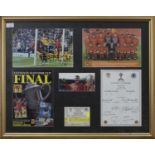 DUNDEE UNITED F.C. INTEREST - SCOTTISH CUP WINNERS 1993/94 COMMEMORATIVE DISPLAY