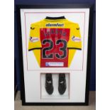 PARTICK THISTLE F.C. - ZIGGY GORDON MATCH WORN JERSEY AND BOOTS