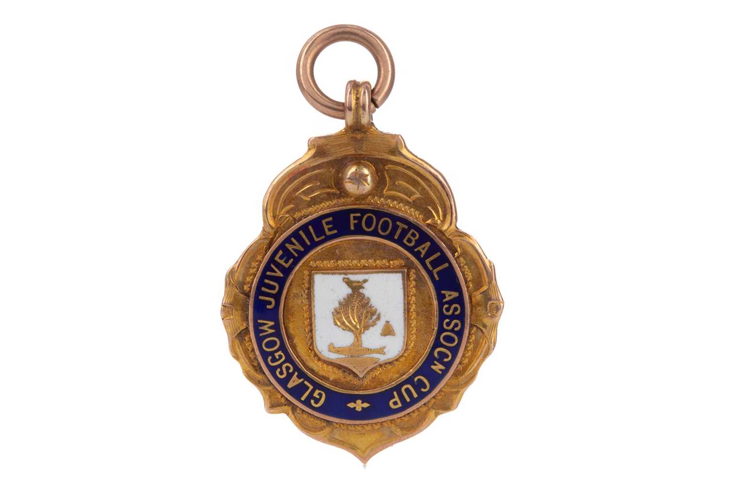 A GLASGOW JUVENILE FOOTBALL ASSOCIATION CUP GOLD MEDAL 1933/34