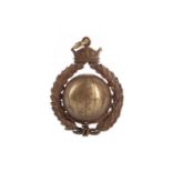 ERNEST COLLIER DUCHESNE - HIS SOUTH NANTS & DORSET JUNIOR CHALLENGE CUP MEDAL 1884/85