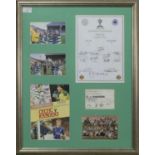 CELTIC F.C. INTEREST - SCOTTISH CUP WINNERS 1988/89 COMMEMORATIVE DISPLAY