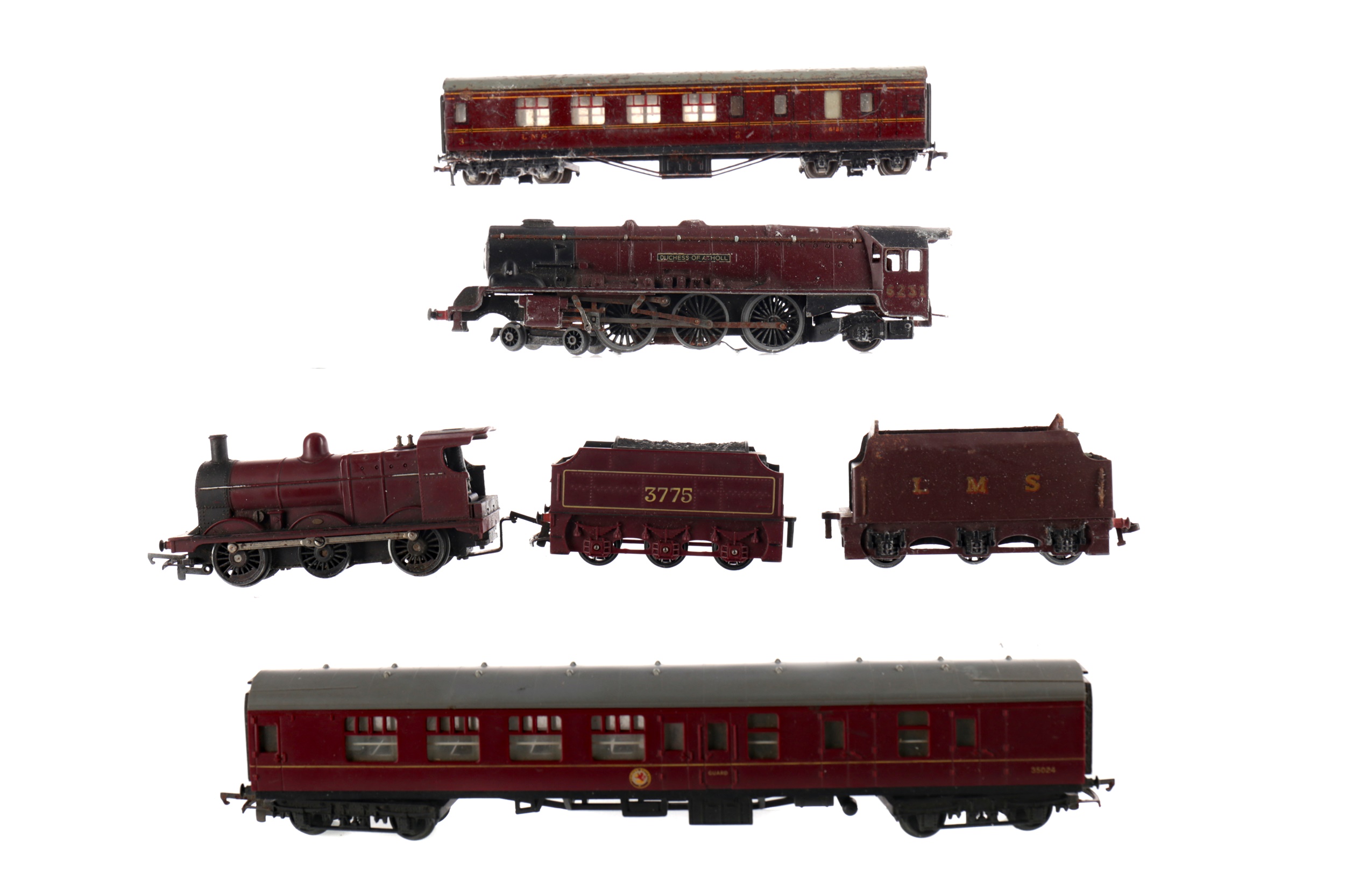 A HORNBY TINPLATE 'DUCHESS OF ATHOLL' TRAIN SET