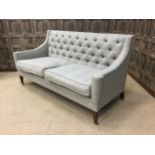 A GEORGE SMITH BUTTON BACK SETTEE