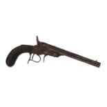 A 19TH CENTURY PINFIRE PISTOL