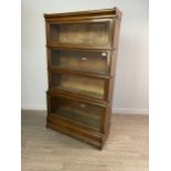 A GLOBE WERNICKE SECTIONAL BOOKCASE