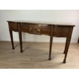 A MAHOGANY SIDEBOARD