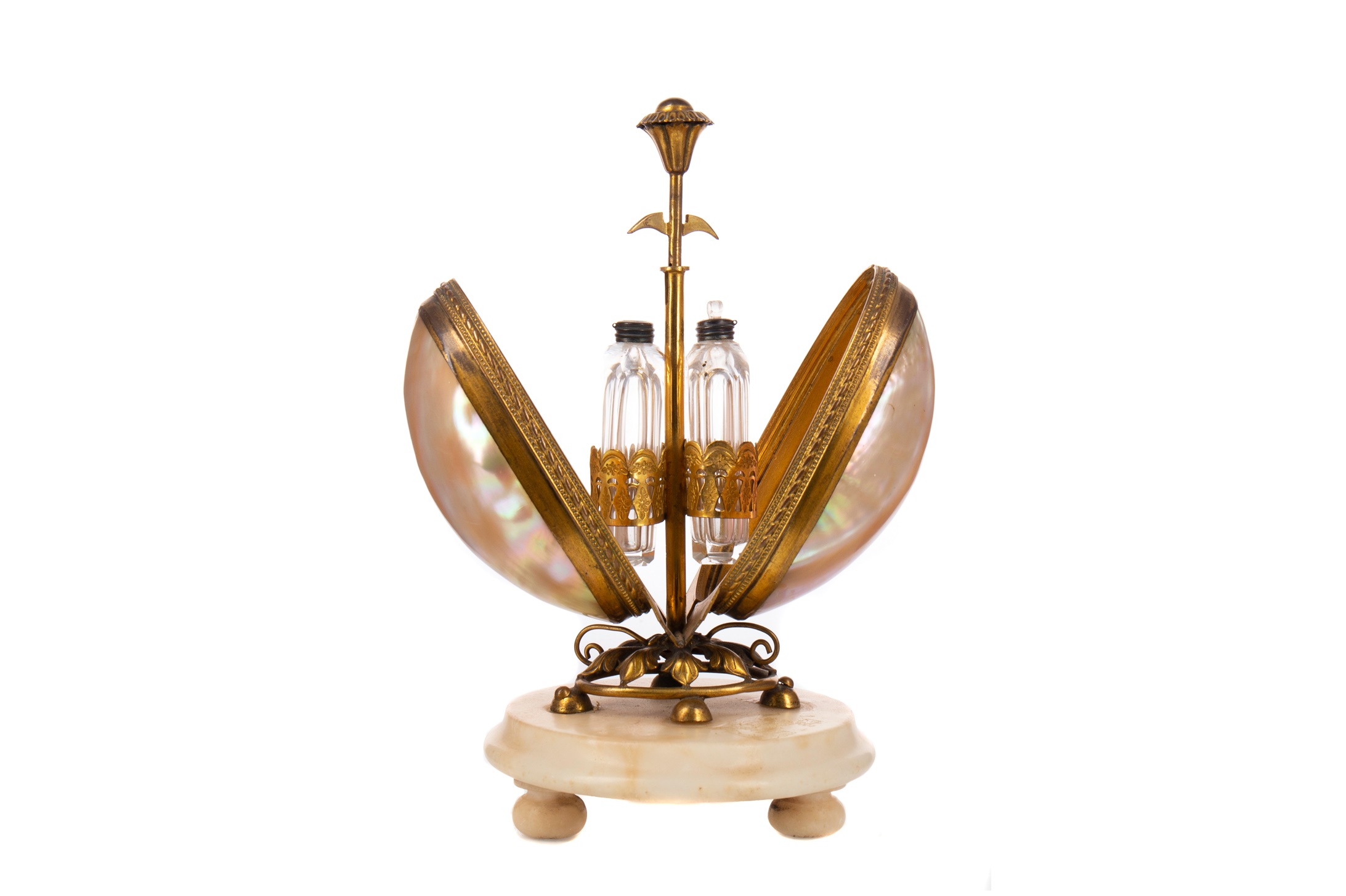 A LATE 19TH CENTURY FRENCH PERFUME CADDY