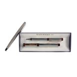 A WATERMAN OF PARIS FOUNTAIN AND BALLPOINT PEN SET