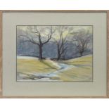 BRANCHES, A PASTEL BY MARY YATES