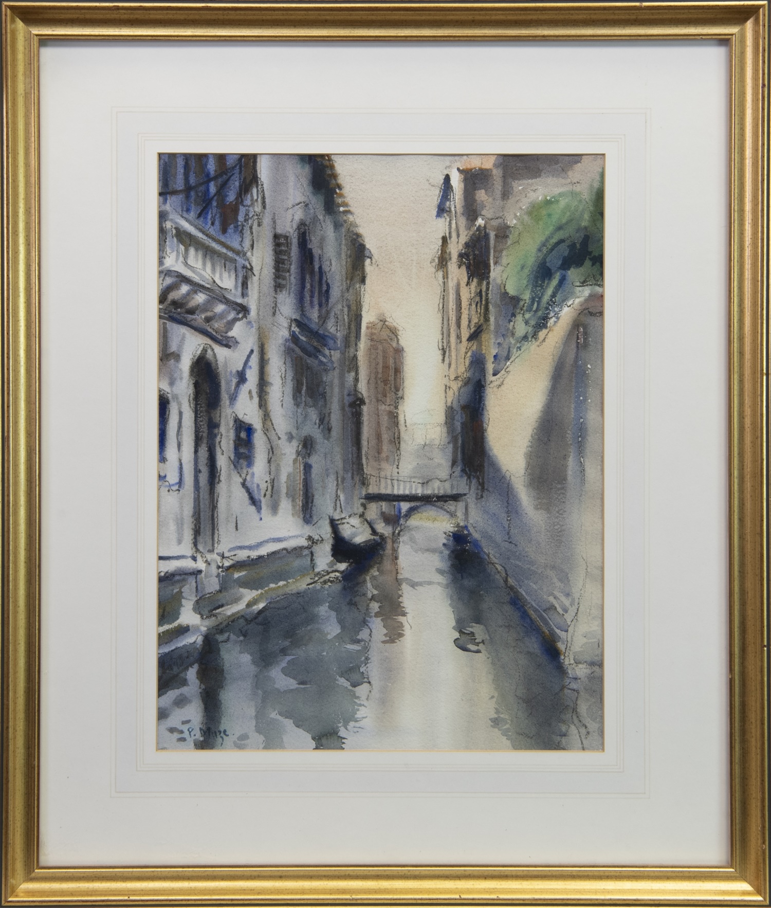 VENICE, A WATERCOLOUR BY PAUL MAZE