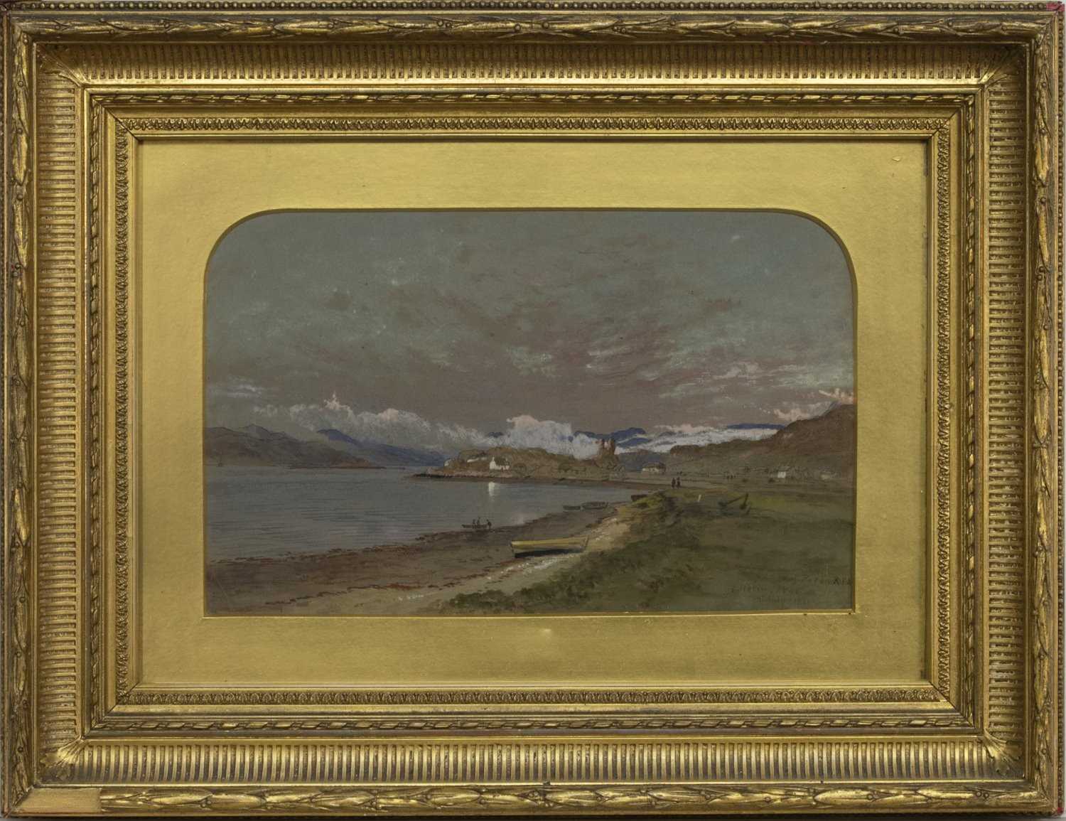 KYLEAKIN, SKYE, A MIXED MEDIA BY WALLER HUGH PATON