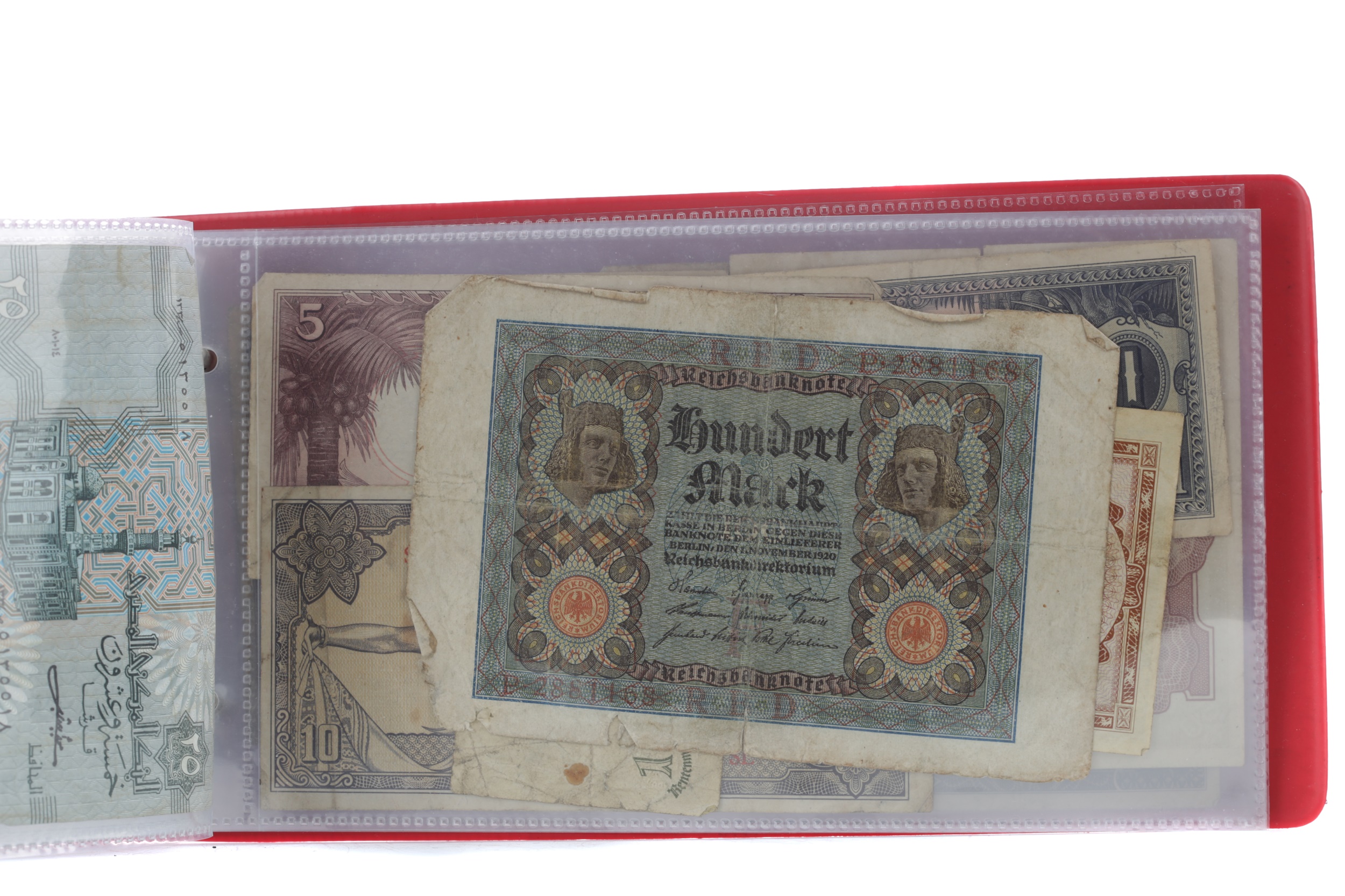 A COLLECTION OF FOREIGN BANKNOTES - Image 2 of 3