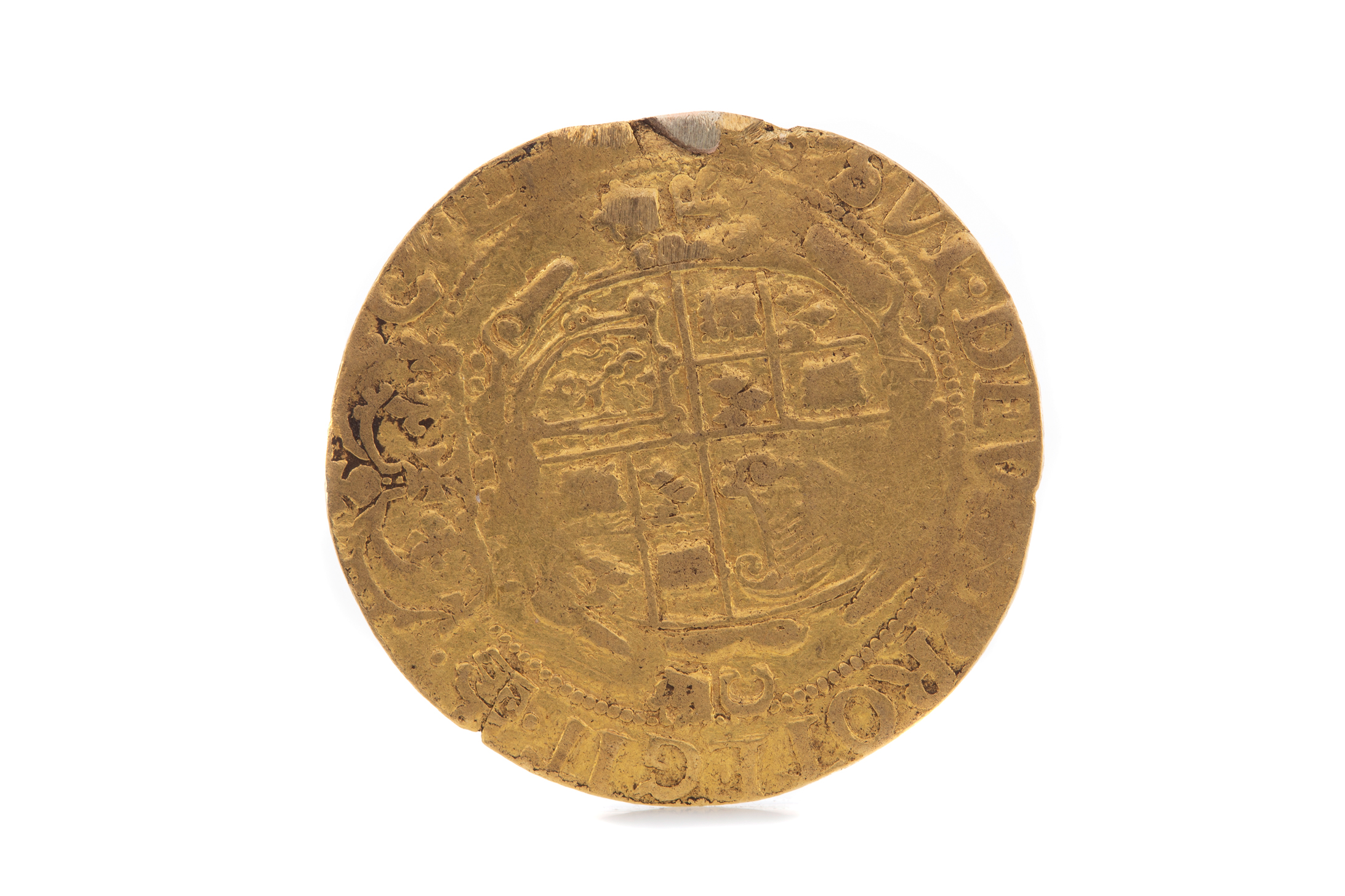 A CHARLES I GOLD DOUBLE CROWN