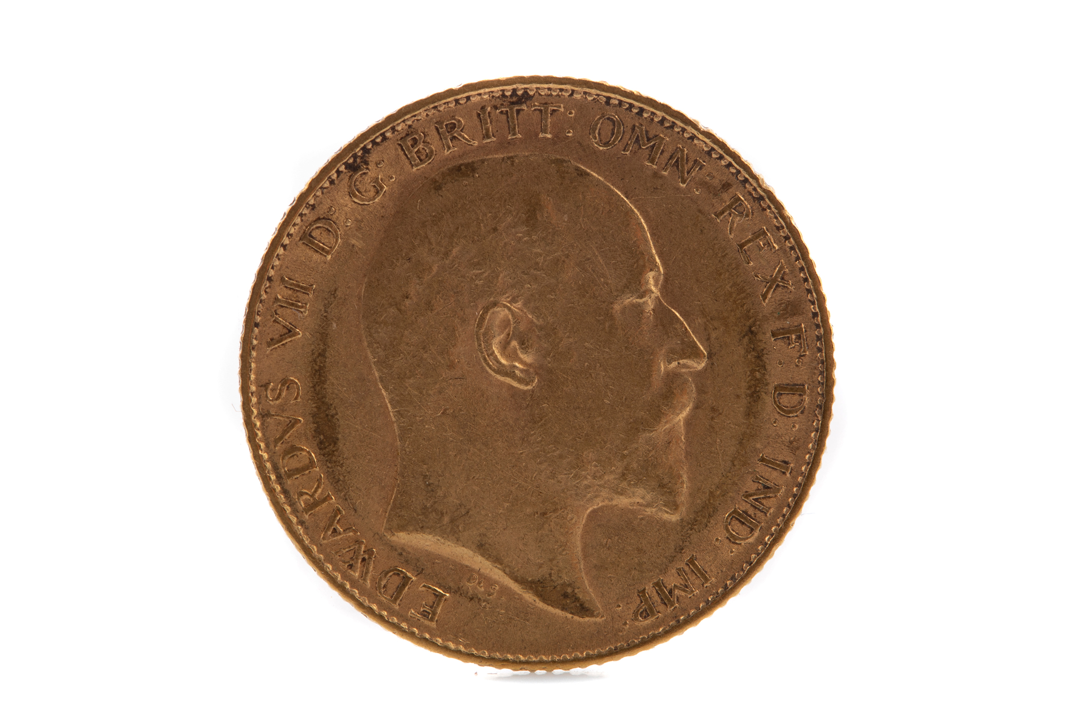 AN EDWARD VII GOLD HALF SOVEREIGN DATED 1907 - Image 2 of 2