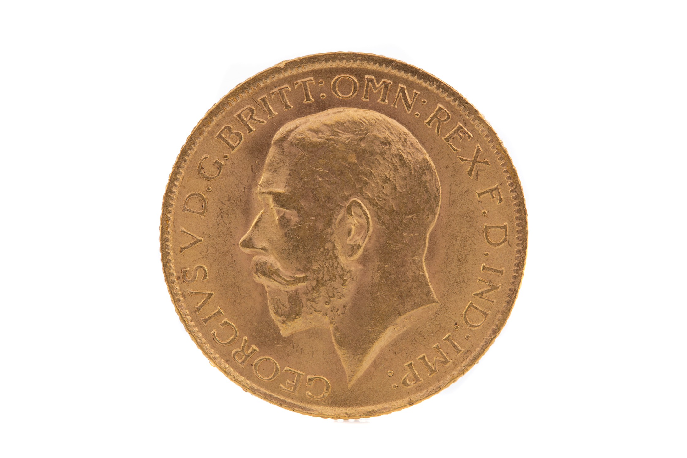 A GEORGE V GOLD SOVEREIGN DATED 1913 - Image 2 of 2