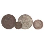A COLLECTION OF GEORGE II (1727 - 1760) AND GEORGE III (1760 - 1820) COINS