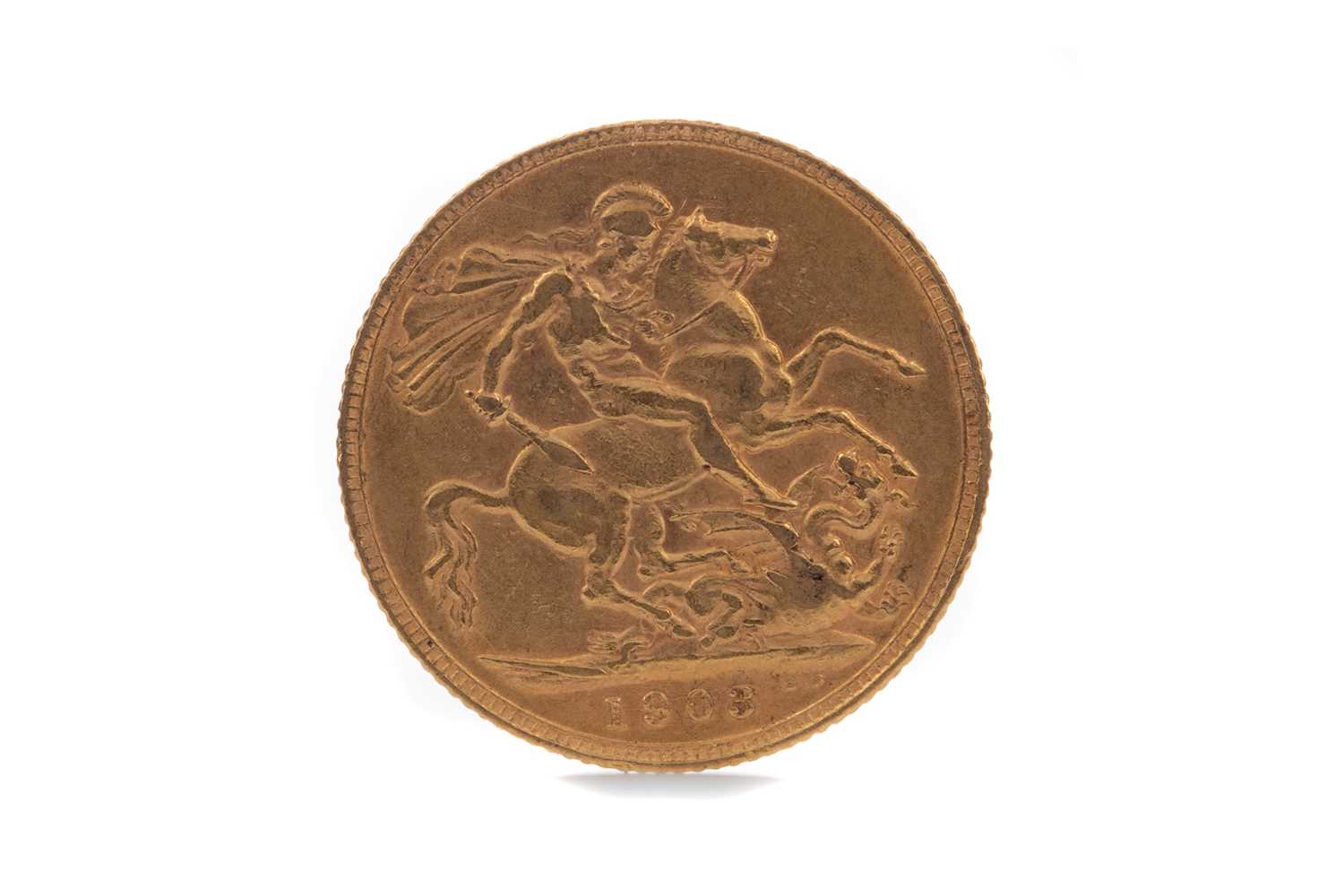 AN EDWARD VII GOLD SOVEREIGN DATED 1903