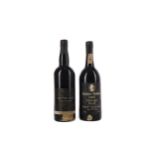 QUARLES HARRIS 1985 VINTAGE PORT AND CHURCHILL'S CRUSTED PORT