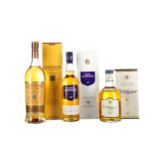 GLENMORANGIE 10 YEARS OLD, ROYAL LOCHNAGAR 12 YEARS OLD AND DALWHINNIE AGED 15 YEARS