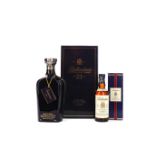 BALLANTINE'S AGED 21 YEARS DECANTER, AND A 20CL BALLANTINE'S AGED 21 YEARS