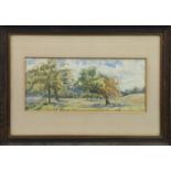 A PAIR OF WATERCOLOURS BY W A ABELL