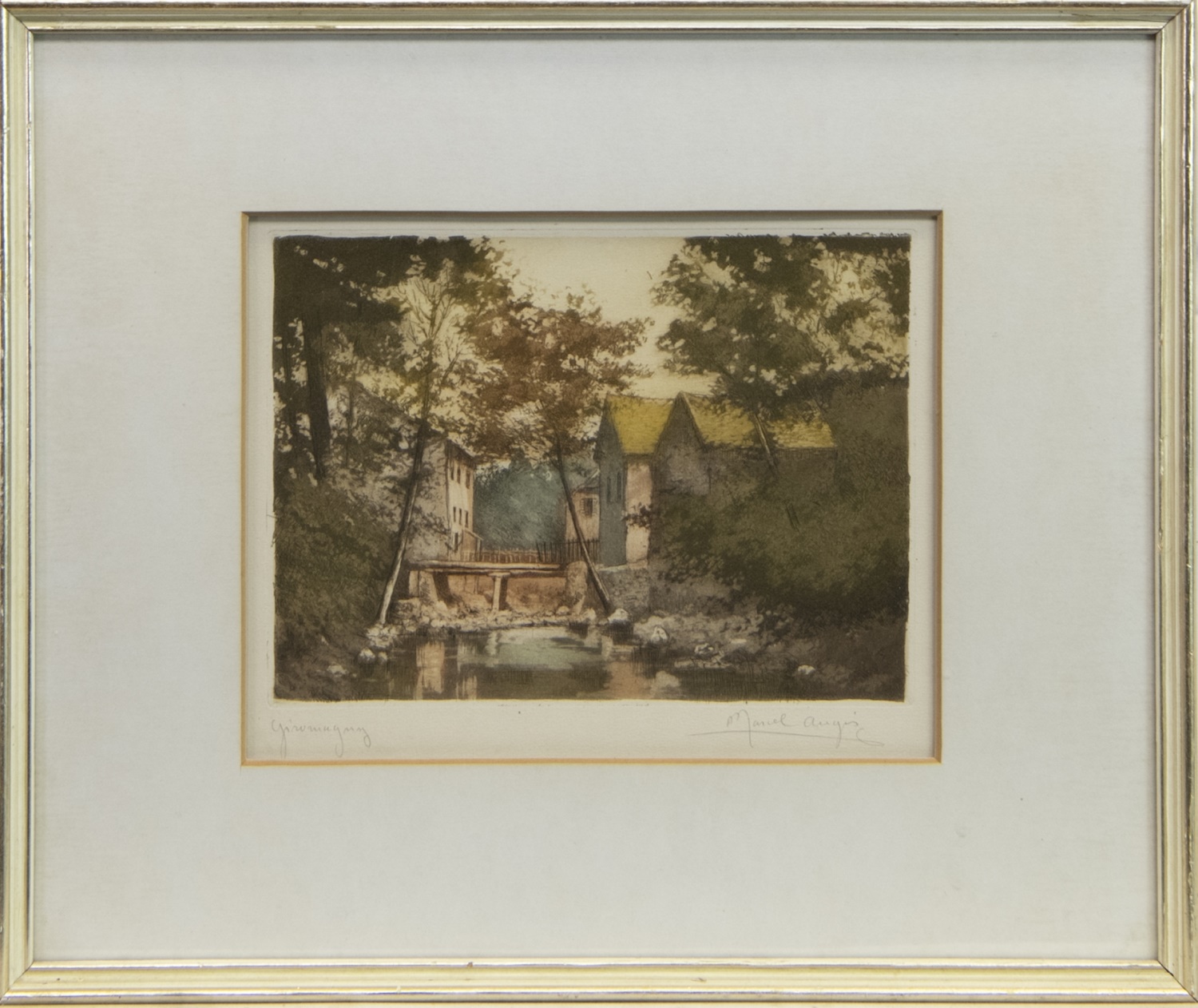 GIROMAGNY, A PRINT BY MARCEL AUGIS