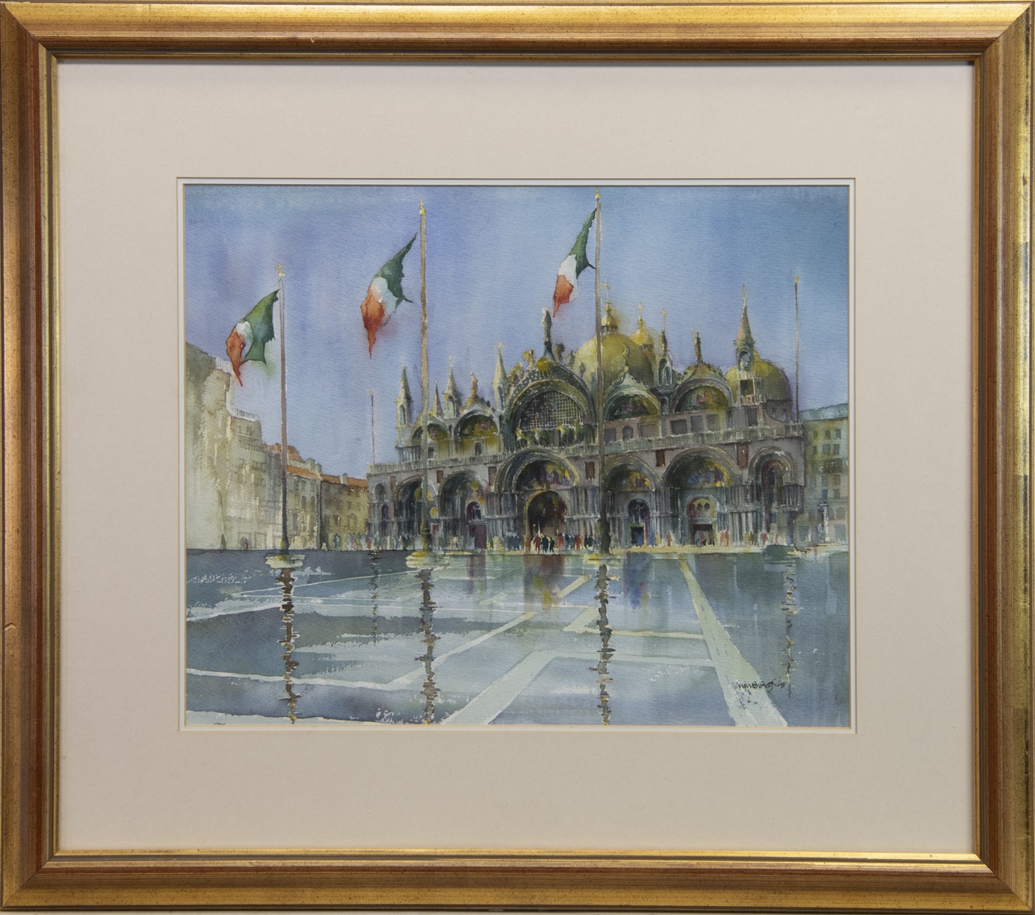 BASILICA DI SAN MARCO, VENICE, A SCOTTISH WATERCOLOUR