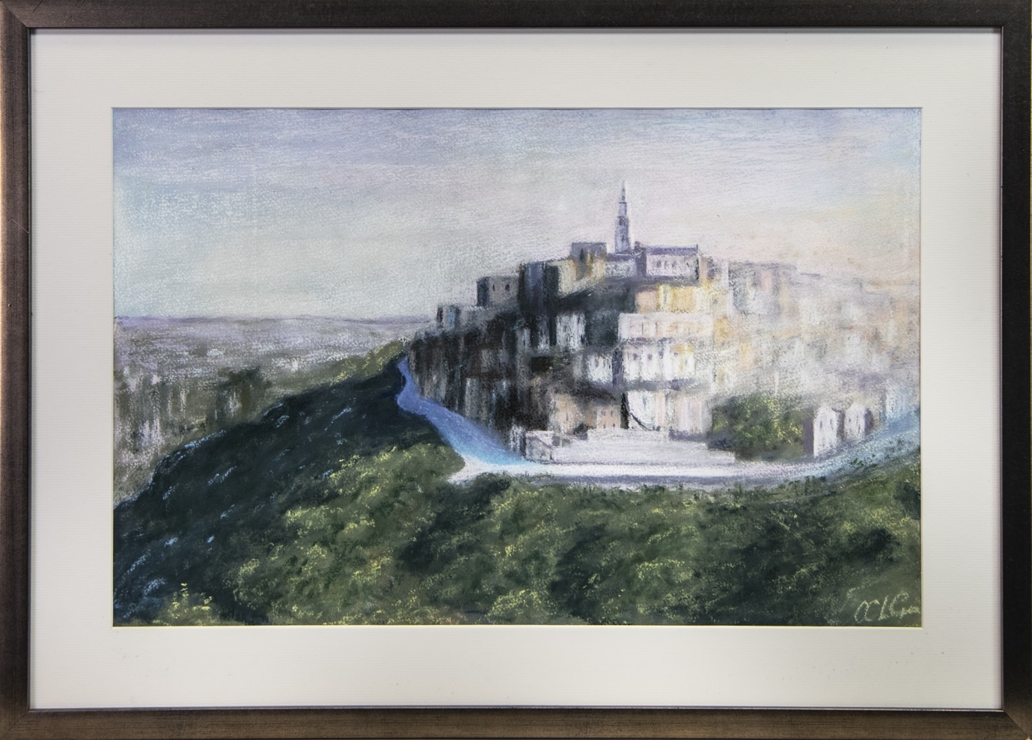 MATERA DAWN, A PASTEL BY ALICK GRAY