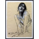 VICKY V, A PASTEL BY MARK DEMSTEADER