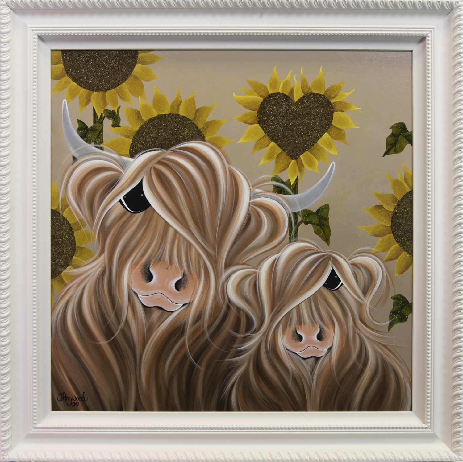 SUNSHINE, AN OIL BY JENNIFER HOGWOOD