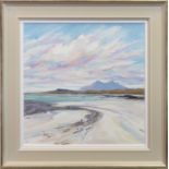 SUMMER LIGHT, SANNA BAY IV, AN OIL BY TOM BARRON