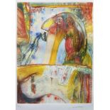 THE FRIGHT, AN ETCHING BY JOHN BELLANY